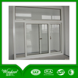 White Frame Single Glass UPVC Window